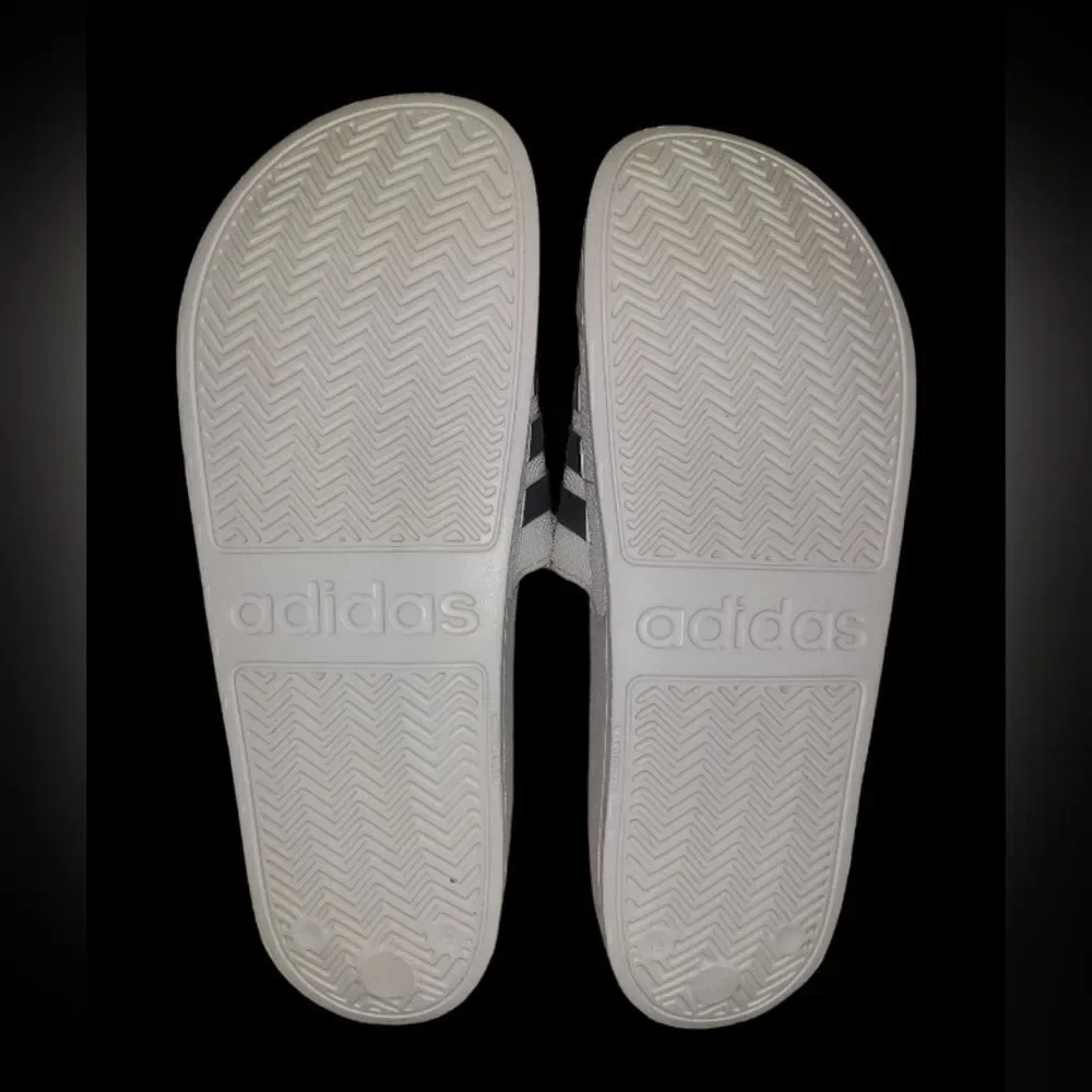 adidas Adilette Shower White Black Men Unisex Slip On Water Sandal GZ5921